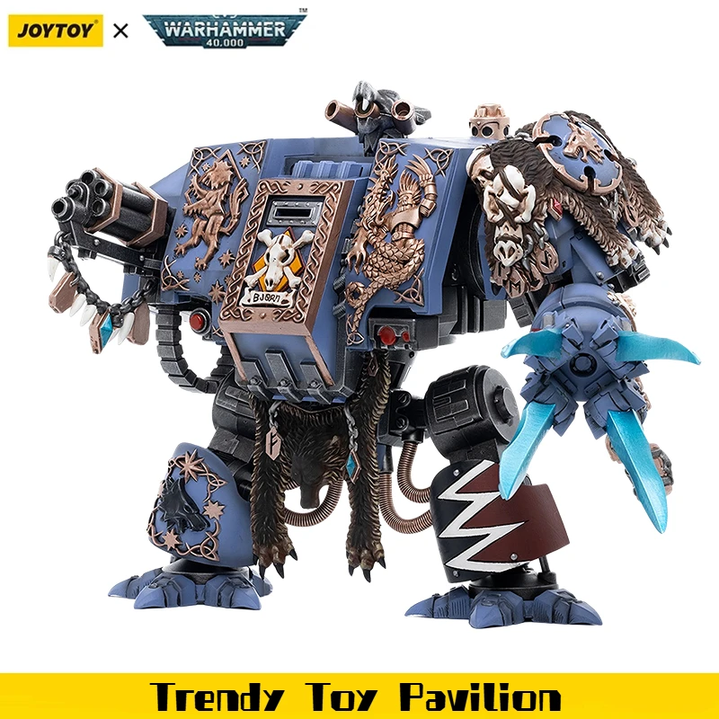 

【JOYTOY】Warhammer 40K Space Wolves Bjorn The Fell-Handed 1/18 Action Figure Toys