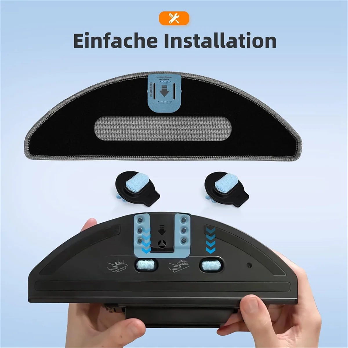 Vadrouille à aspiration automatique lavable, robot pour IRobot Roomba, ChlorI8 +, I8, ChlorJ5 +, ChlorI5, ChlorI5 +