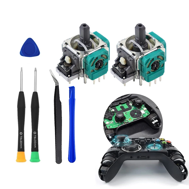 

Game Controller Joystick for Xbox ONE / Xbox Series X / S Controller 3D Analog Thumbsticks Repair Parts for Xbox Series X / S