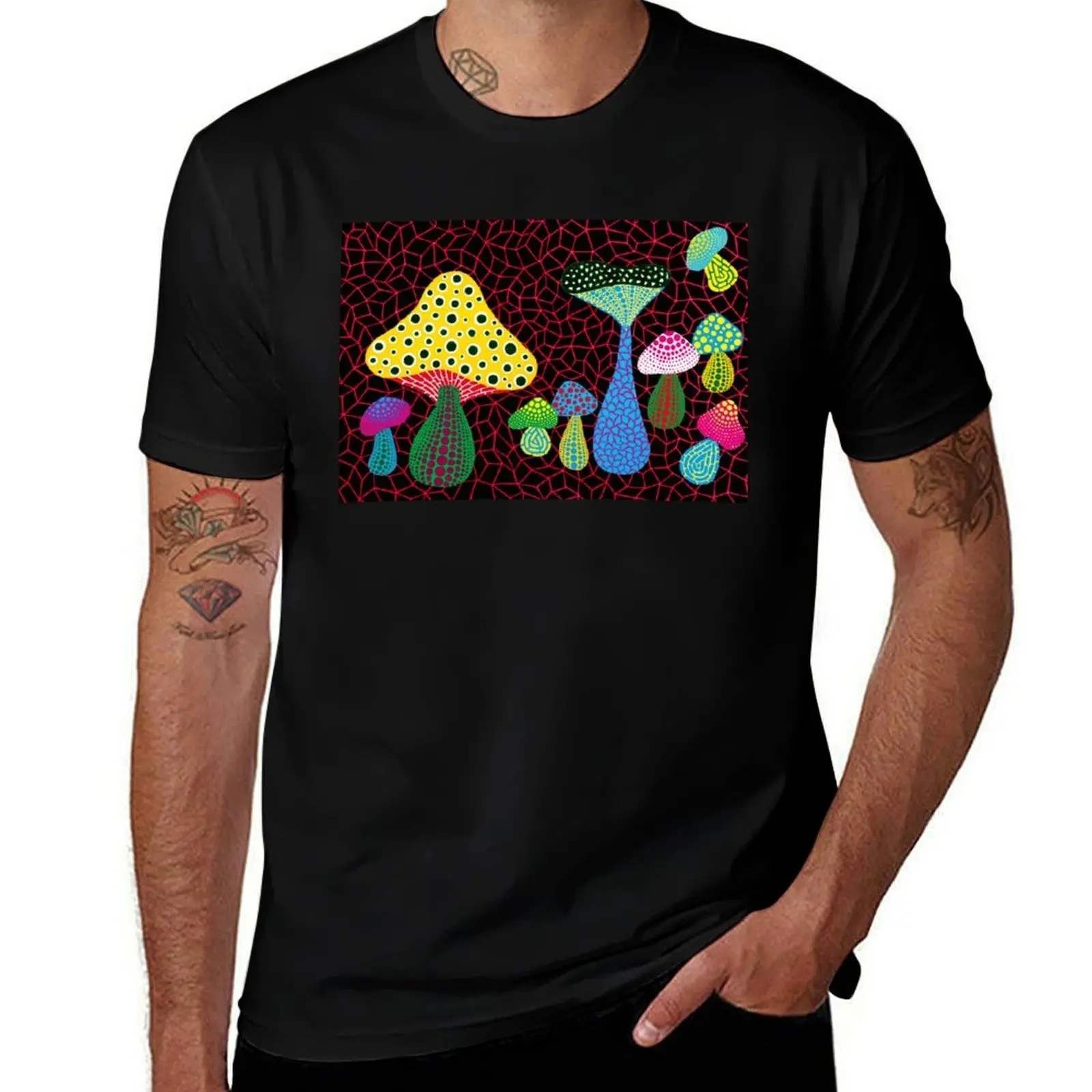 

Yayoi Kusama T-Shirt luxury t-shirt cute tops funny gifts Man t-shirt mens t shirts casual stylish