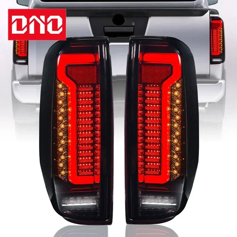 Car LED 12V Taillights For Nissan Navara D40 2004 - 2014 Rear Running Lamp Brake Reverse Turn Signal Waterproof Car Accessories