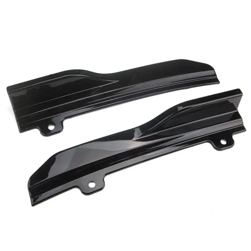 ABS Auto Rear Bumper Splitter Side Air Spoiler Body Kit Trim Wing Decor For 2018 2019 2020 Honda Accord 10th Gen Car Accessories view 3