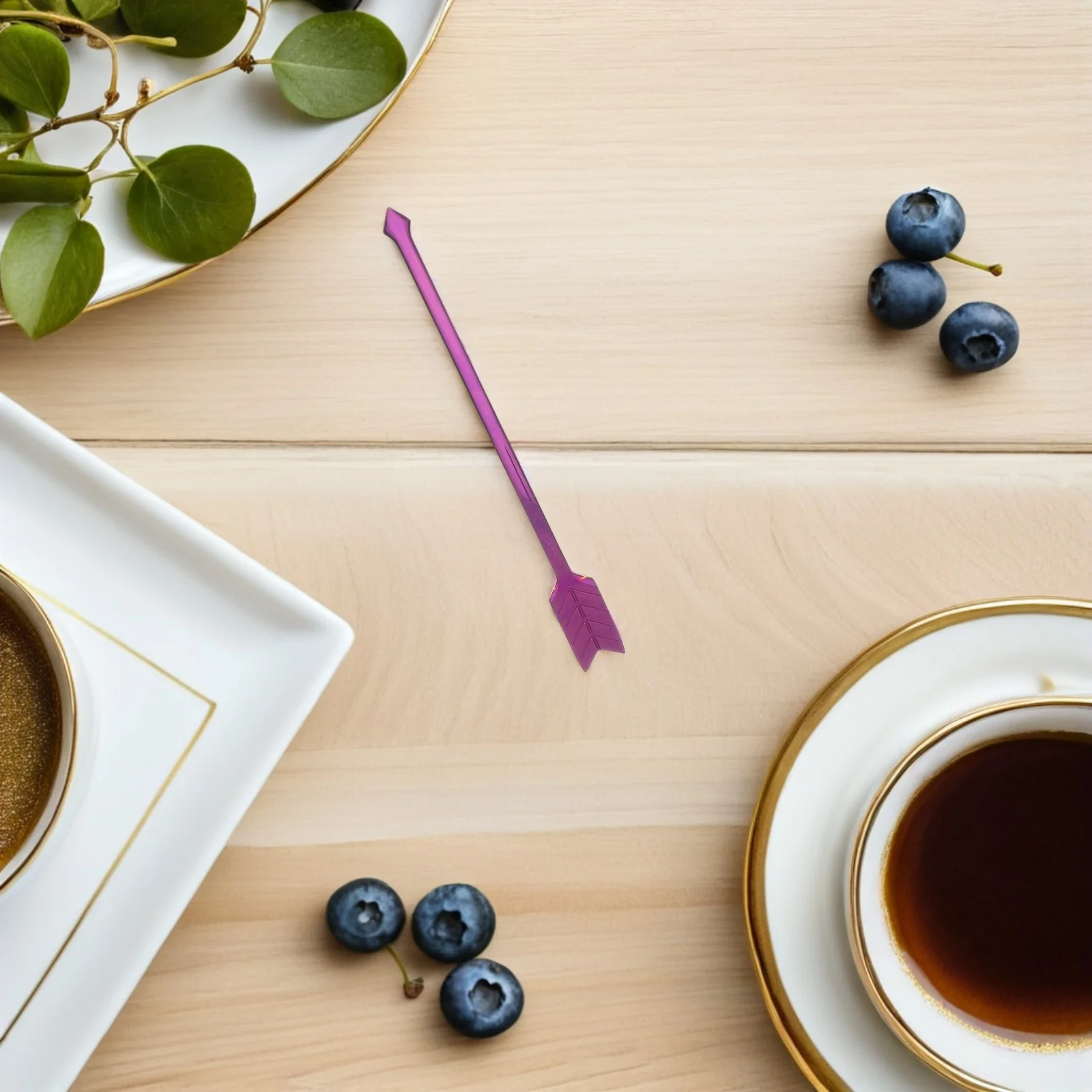 

5 Pcs Stainless Steel Stirring Rod for Honey Cocktail Sign Drinks Picks Stirrer