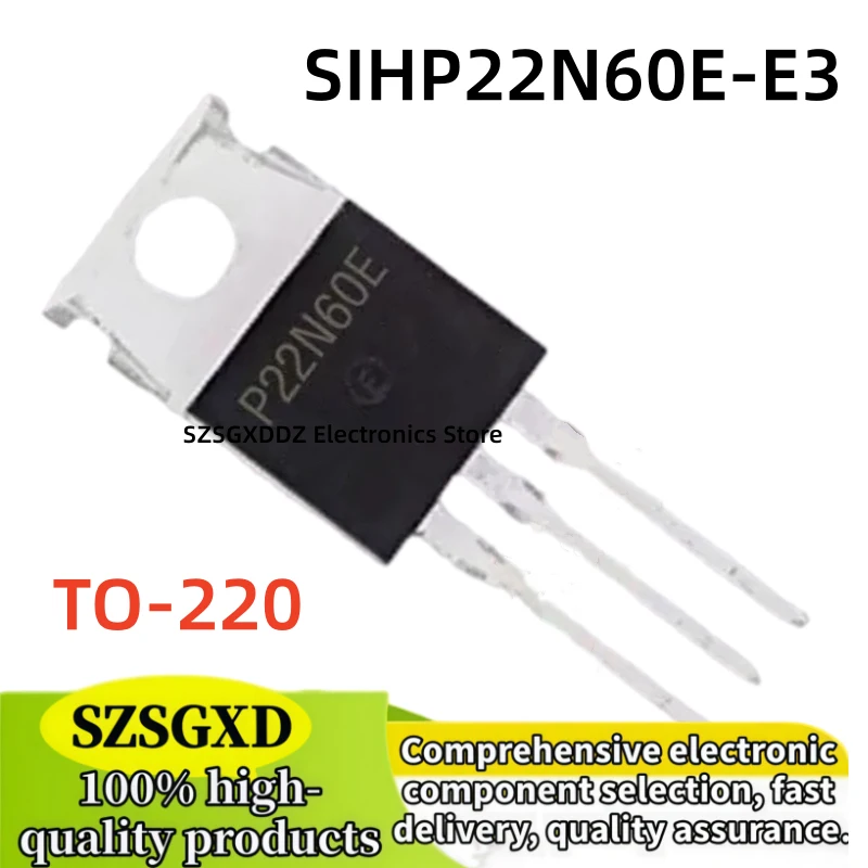 5-10-30-50 pcs/lot 100% new TO220 SIHP22N60E-E3 P22N60E TO-220 600V 22A