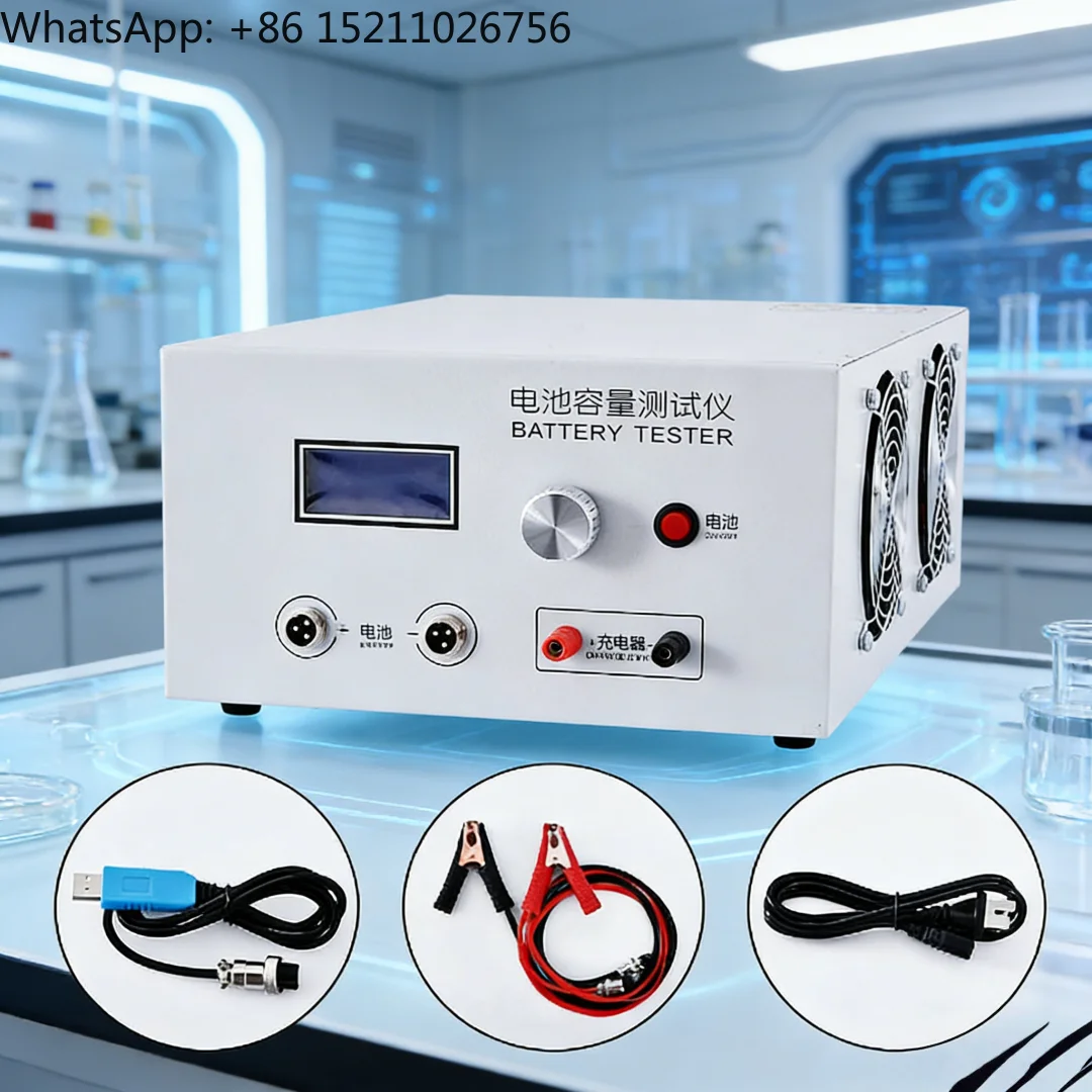 Ebc-b20h Lead Acid Lithium Battery Capacity Tester Discharge Capacity Tester 12v 72v 20a AC110-220V Penguji Pack Baterai