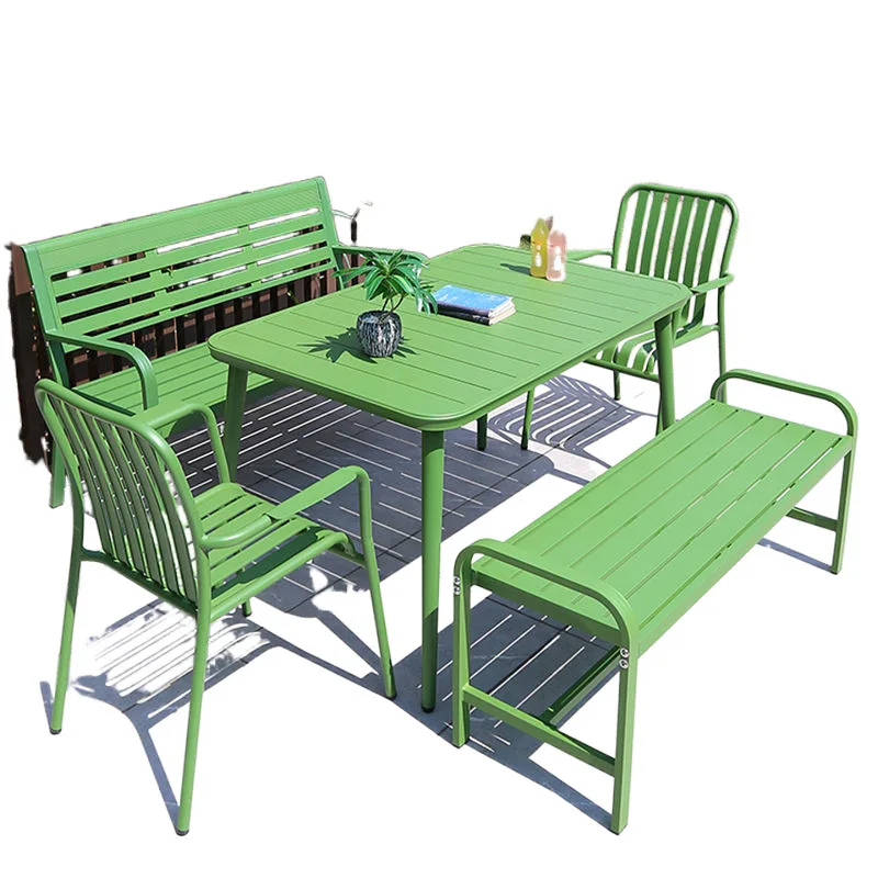 

Outdoor, tables and chairs, courtyard, open air, terrace, balcony, leisure, milk tea shop, waterproof
