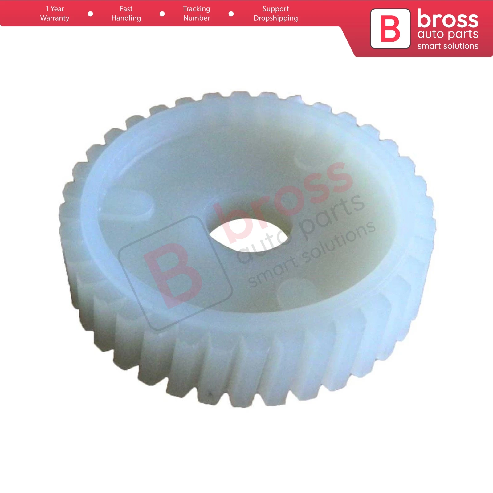 Bross Auto Parts BSR14 Sunroof Motor Repair Gear for Alfa Romeo 36-Teeth Diameter: 38.84mm hole Dia: 9.05mm Ship from Turkey