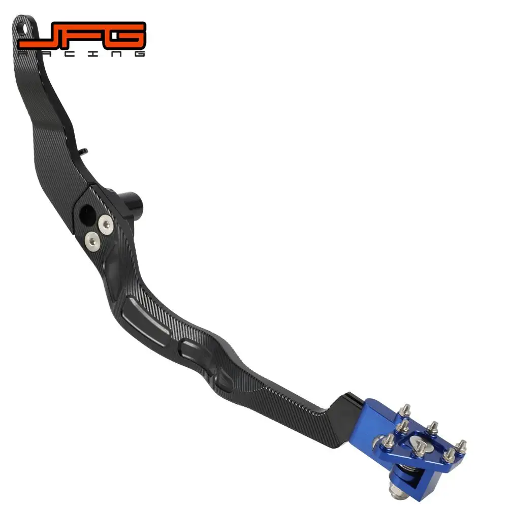 Für ttr110 ttr 110 motorräder zubehör cnc fuß brems pedal stifte fußs tifte aluminium bremshebel