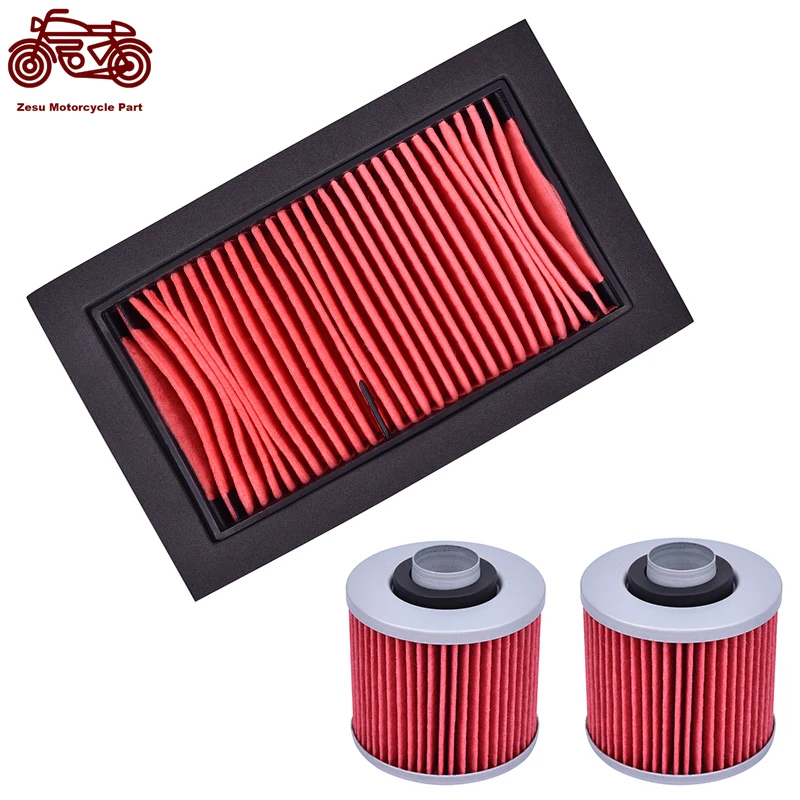 Motorcycle Air Filter and Oil Filter Cleaner Element Kit for YAMAHA MT-03 MT03 MT 03 XT660 XT 660 XT660R XT660X Super Motard