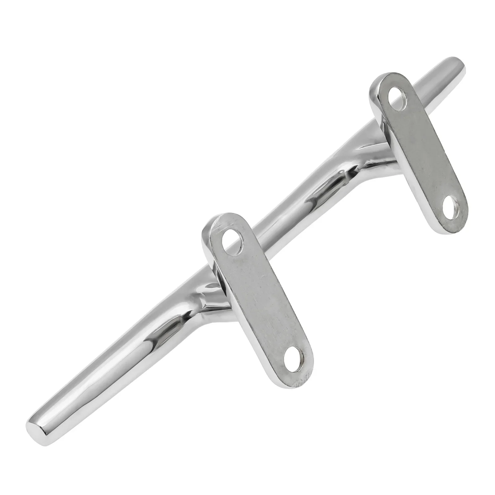 5" 6" 8" 10" 12" Stainless Steel Mirror Finish Heavy Duty Boat Hollow Base Cleat Circular Bolt Marine Marine Yacht Accessories view 3