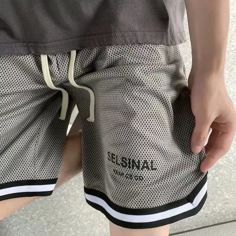 Male Short Pants Training Quick Dry Mesh Men\'s Shorts Basketball Bermuda Long Oversize Xl Clothing Personalizate Streetwear Y2k