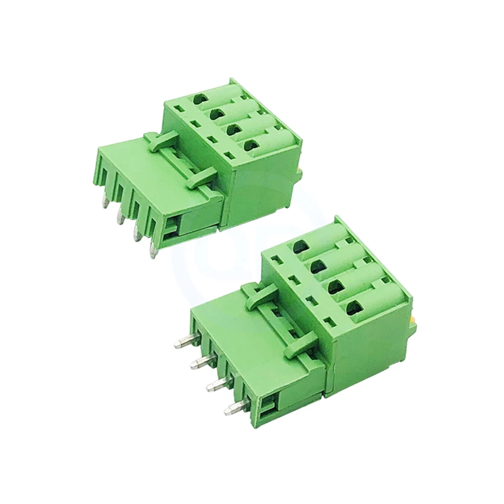 (5 قطعة) KF 2EDGKD + 2EDGV R 5.08 مللي متر المسمار الأسلاك التوصيل 15EDGKD 5.08 دفع الربيع محطة كتلة PCB لحام وعاء 2-24P
