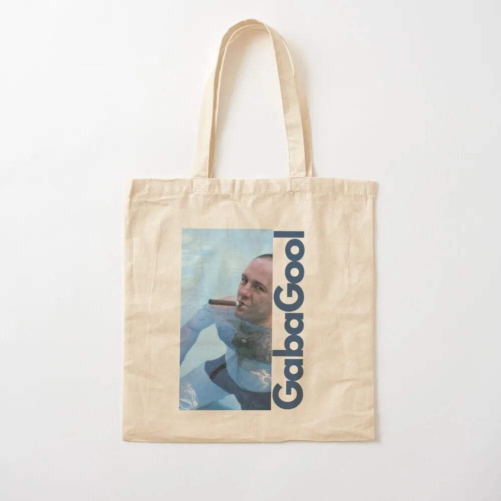 

Gabagool -Tony Soprano - It's What's For Dinner Look Tote Bag tote bags men Shopper bags for women Canvas Tote Bag