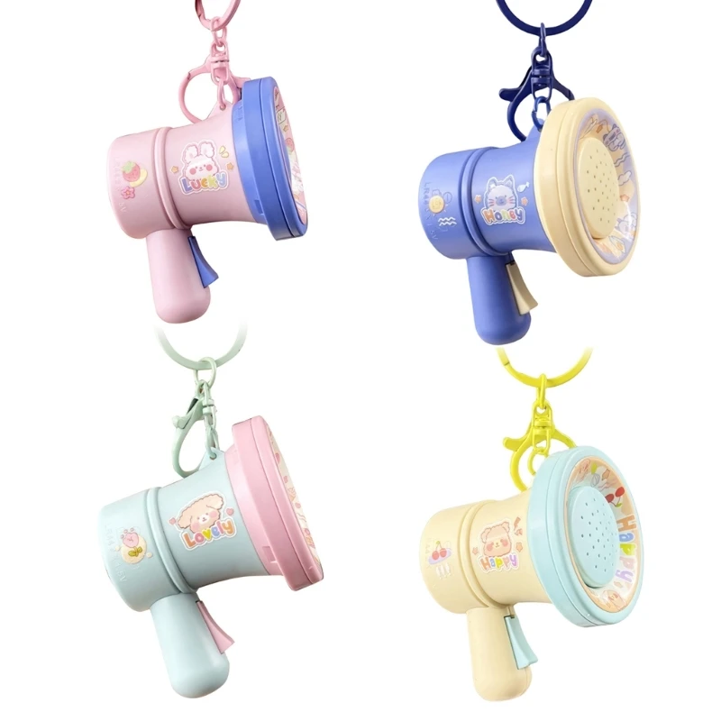 

Vintage Turntables Key Holder Keychains with Portable Music Box Feature for Unique Accessories
