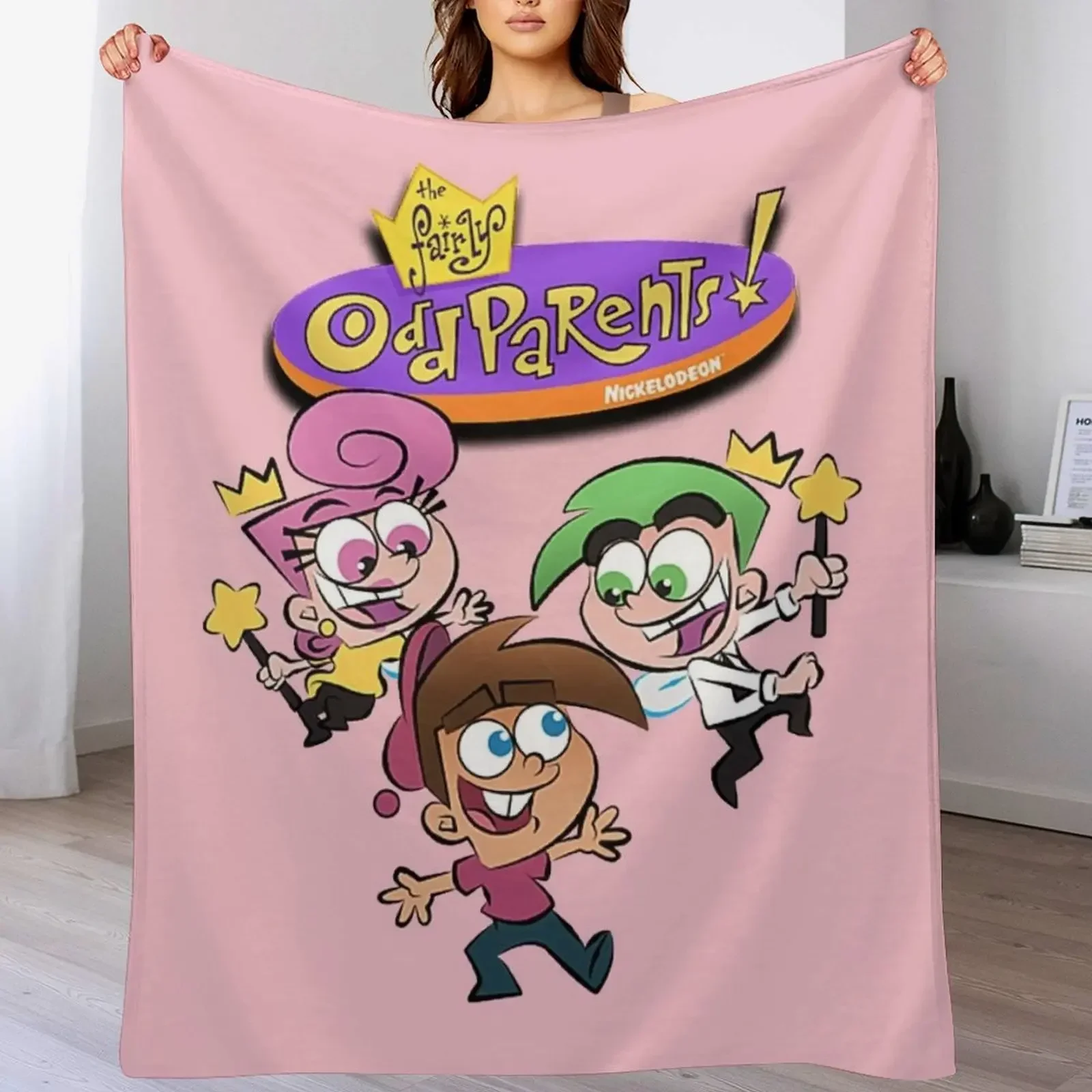 

Fairly Oddparents Throw Blanket Blankets For Baby Quilt Blankets