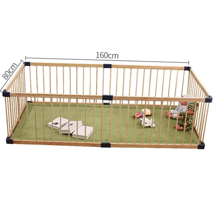 wooden collapsible playground pen wooden fence