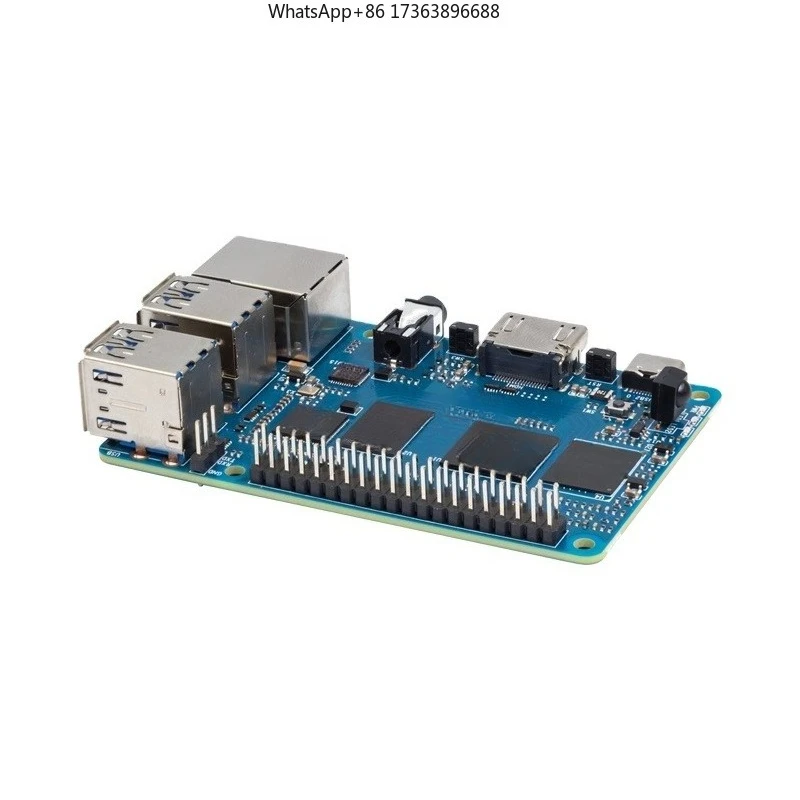 Aismartlink Banana Pi, Placa de Desarrollo de Hardware de Código Abierto de Cuatro Núcleos, Banana Pi BPI-M5, Placa Base Amlogic S905X3