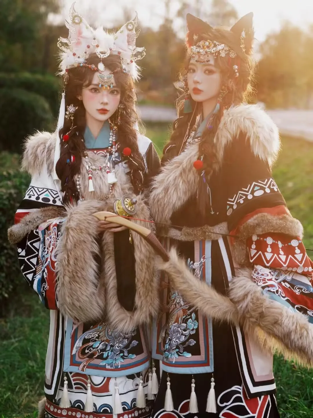 

Новая осенне-зимняя тибетская одежда: тибетская роба с большим меховым воротником, этническая тибетская одежда для путешествий по Юньнани, Лицзяну, Тибету, для фотосессий