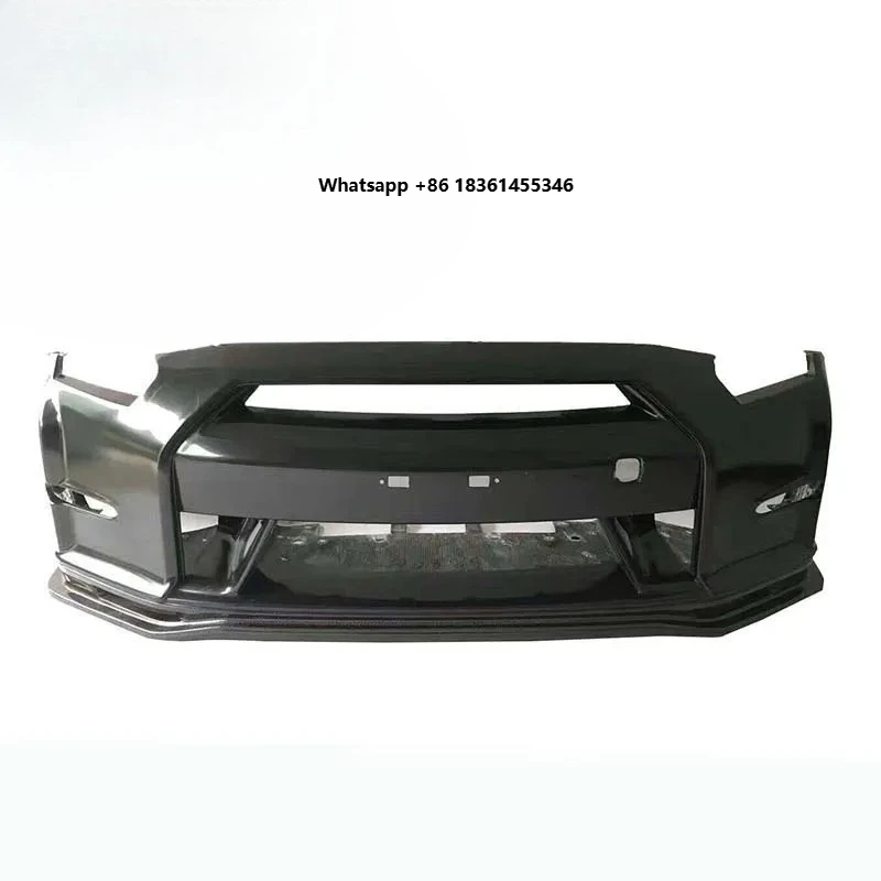 

For GT-R R35 Nismo Style Carbon Fiber Front Bumper Body Kit (Replacement, Factory Direct Supply)