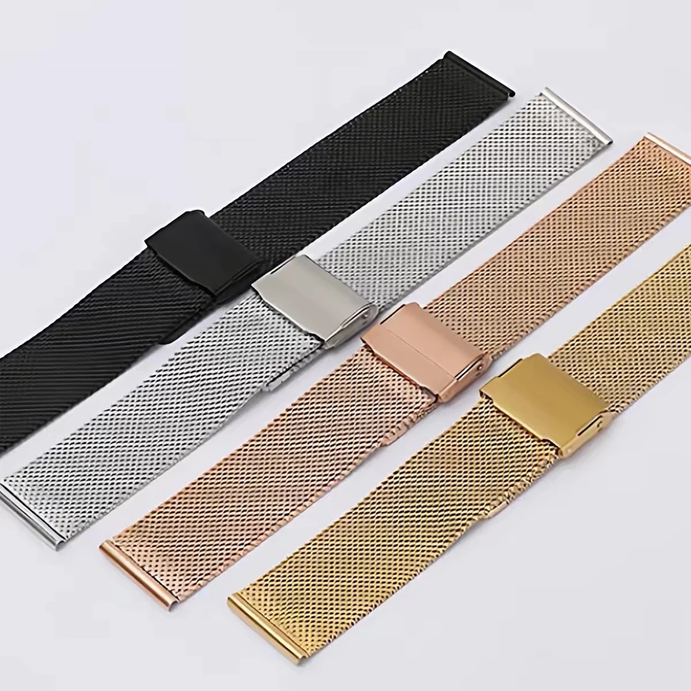 Metal Strap For Amazfit BALANCE 3/CHEETAH 2 Ultra 48mm Stainless Steel Bands For Amazfit Active Max/Bip/GTR/GTS 20 22mm Bracelet