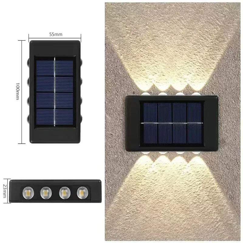 Applique murale solaire extérieure super-cheese 7