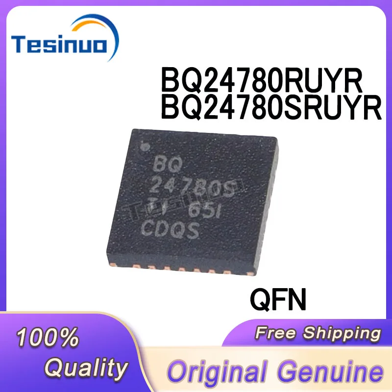 5/PCS New Original BQ24780RUYR 24780  BQ24780SRUYR BQ24780S BQ24780 24780S QFN28 Power management chip In Stock