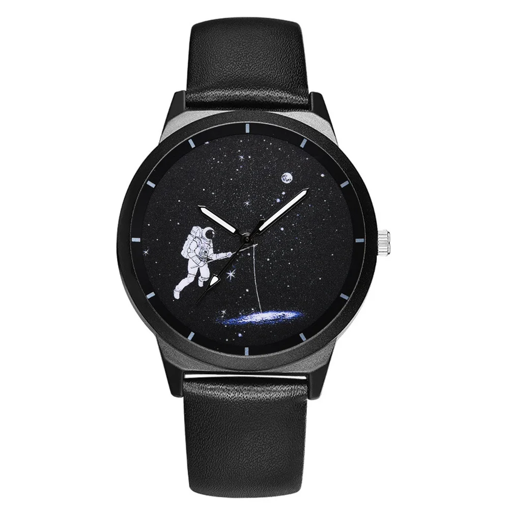 مع حزام ساعة للرجال بحزام كلاسيكي لساعة هدايا العيد مع ساعة للرجال #6