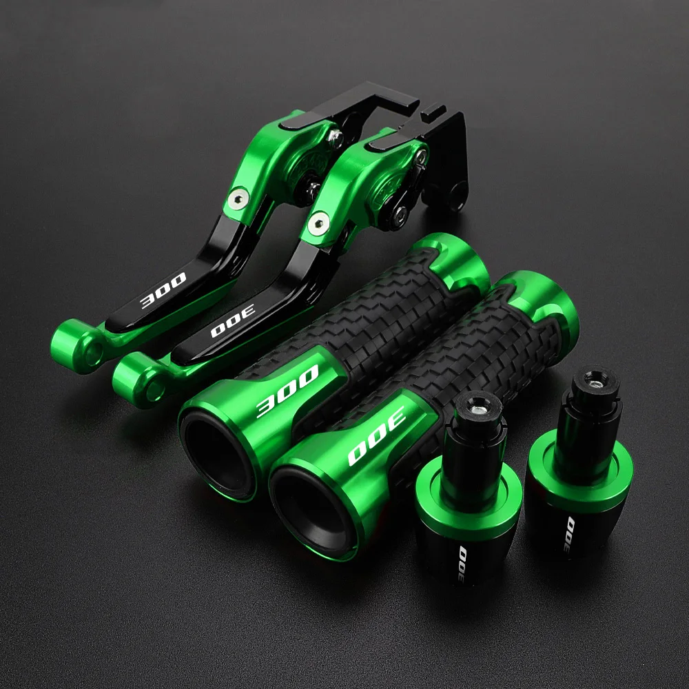 Brake Lever Set For Kawasaki 300 2009-2018 2017 2016 2015 2014 2013 2012 2011 2010 Foldable Adjustable Handle Levers Accessories