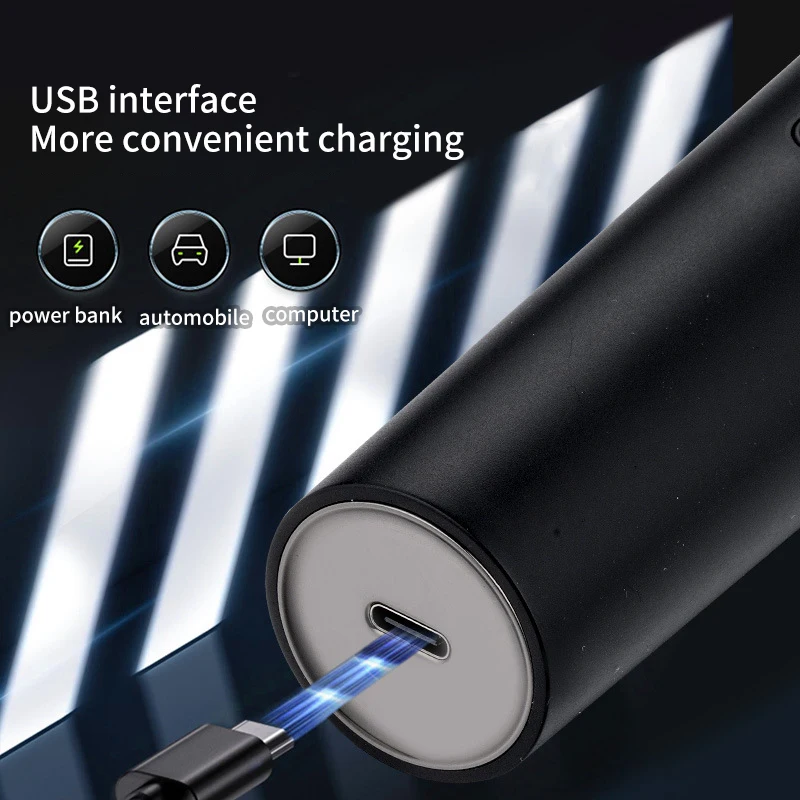 متعددة الوظائف الكهربائية 3 في 1 ماكينة حلاقة الأنف الشعر سوالف المتقلب USB شحن واجهة اللحية ماكينة حلاقة