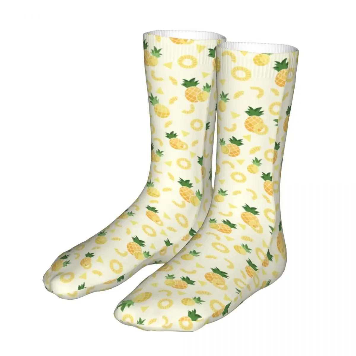 Funny Summer Pineapple Fruit Women Socks 2022 Men Sport Socks