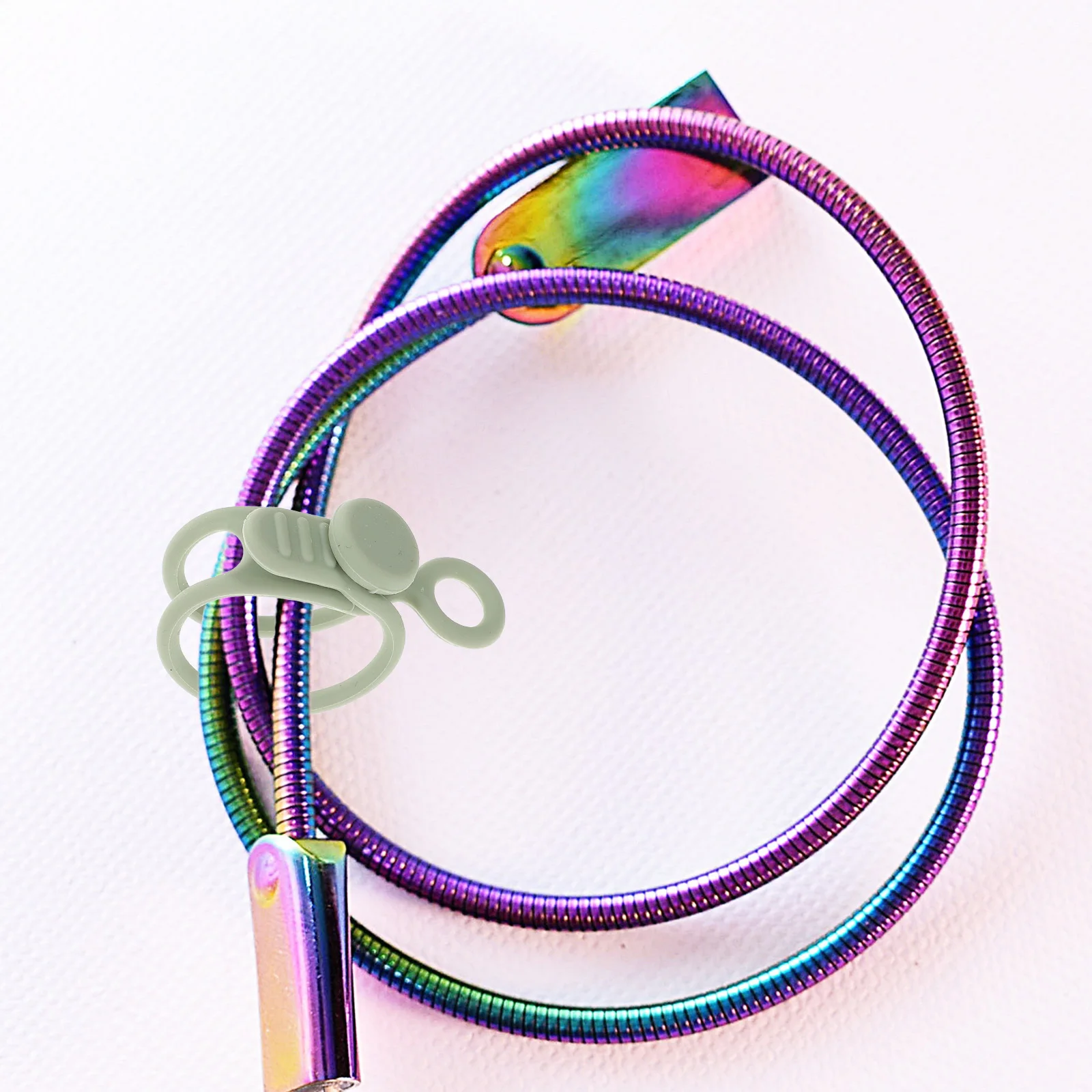 

20Pcs Cable Organizer Silicone Flexible Adjustable Cord Keeper Durable Wire Holder for USB Data Cable Management