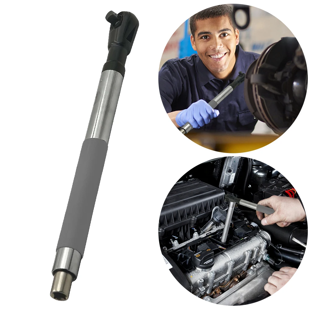 

Cordless Electric Ratchet Wrench Wear Resist Electric Extension Wrench Lightweight 2 In 1 Ratchet Wrench for Mechanical Workshop