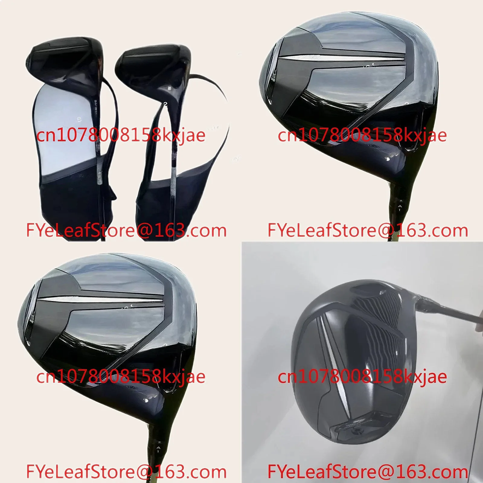 TSR2 Driver Clubs Drivers with Shaft Headcover Golf Club for Men