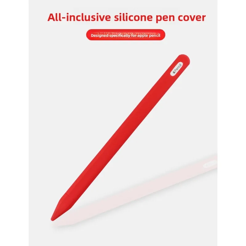 1Pcs Silicone Protective Case for Apple Pencil Pro and Apple Pencil (2nd Generation) USB-C Stylus