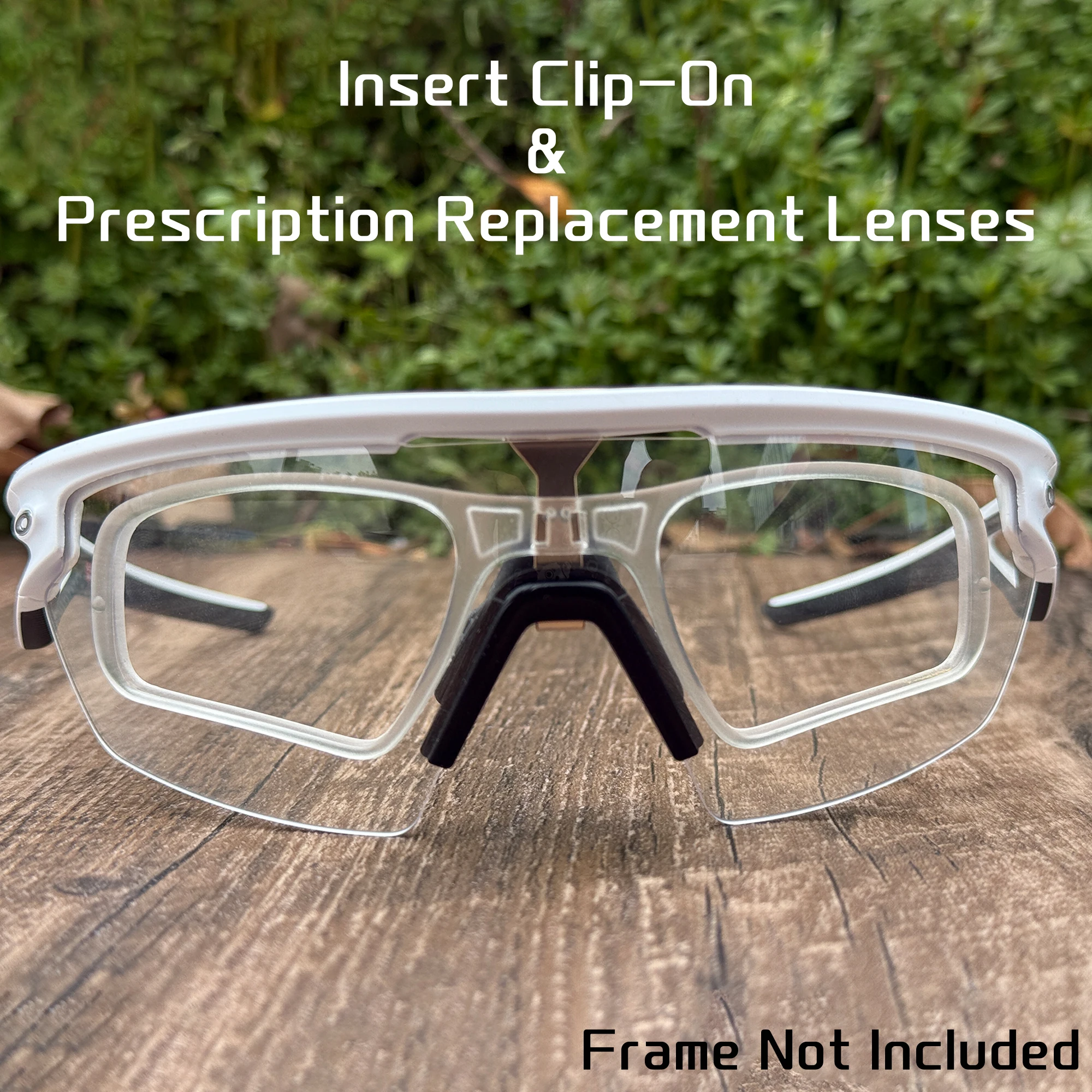 HDTAC Insert Clip-On Prescription Clip & Custom Prescription Lenses for Oakley Sphaera OO9403 Sunglasses