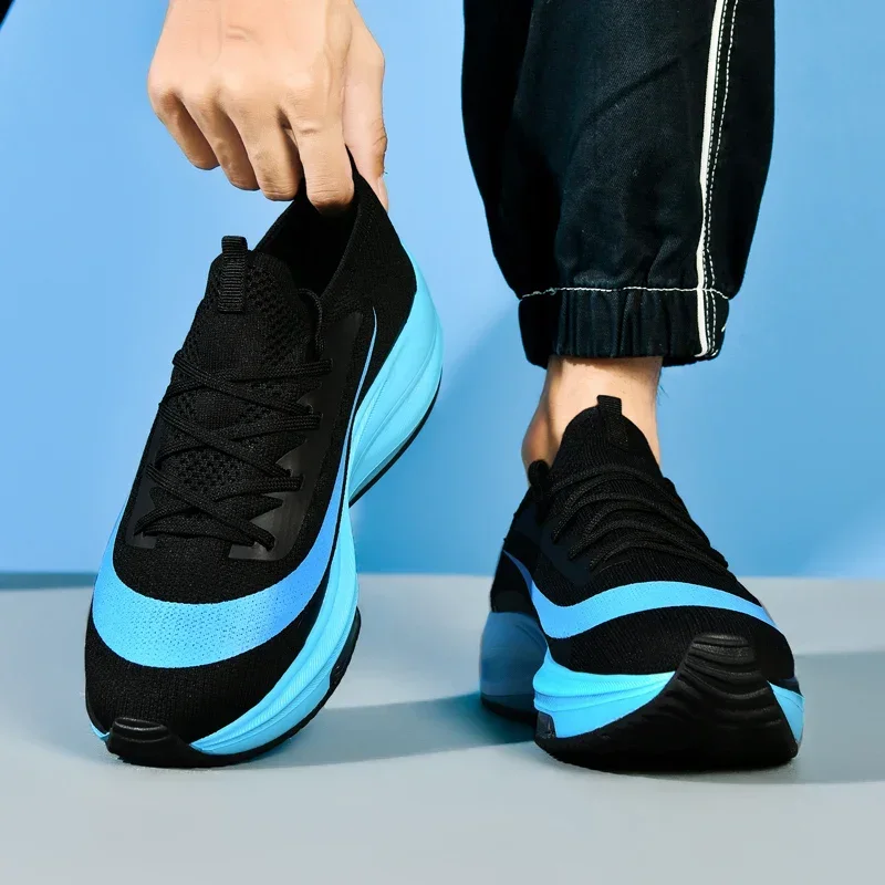 Sneaker Outdoor Marathon Couple Sport Women Marathon Height Increasing Running Shoes for Men Original Soft Walking Unisex