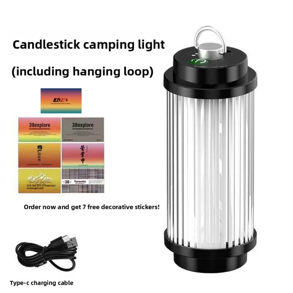 38-LED Outdoor Camping Tent Light: Compact Sticker-Type,Portable Ambient Light with Strong Magnetic Adsorption&Long Battery Life