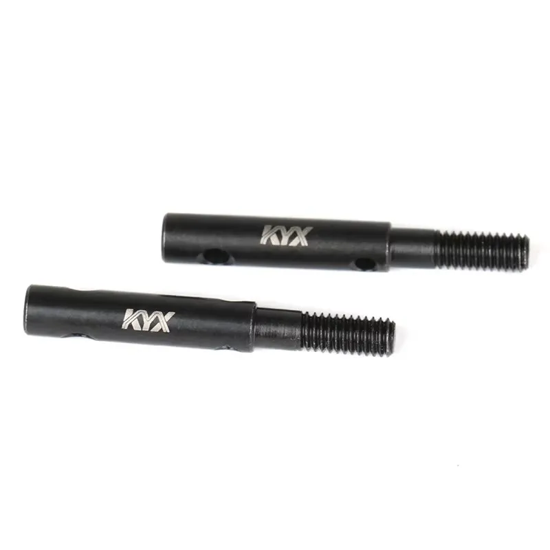 KYX simulation model car Axial CapraUTB reinforced steel car axle SCXiiil door bridge metal edge axle