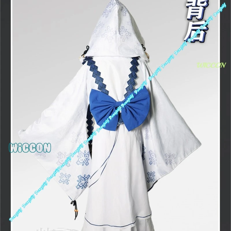 Limbus Company Araya The Celestial Comet Cosplay Costume Black Star Embroidered Dress With Detachable Cape Gloves Belt Anime Cos view 4