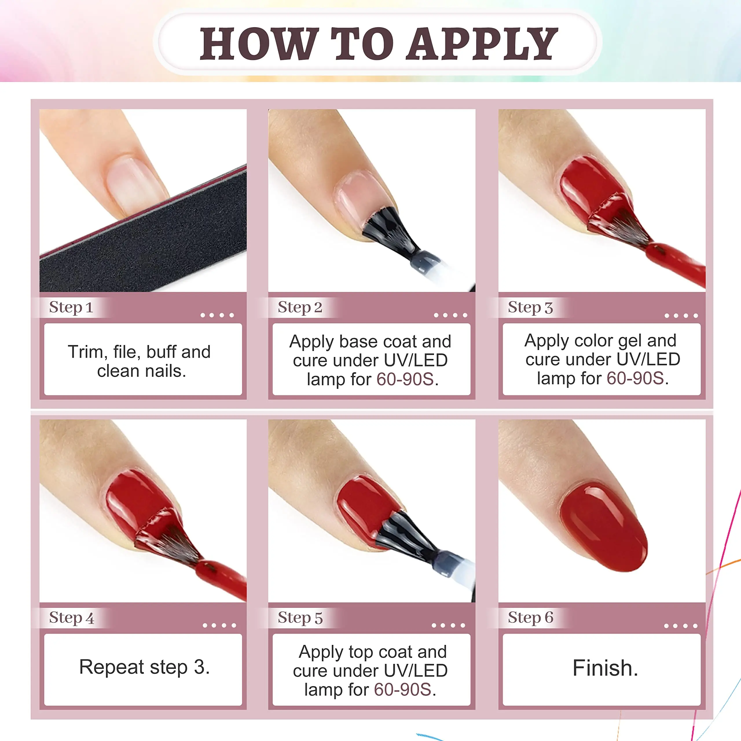 36 قطعة مجموعة طلاء الأظافر الجل-32 لون جل طقم طلاء الأظافر قاعدة معطف لامع ماتي وبريق معطف فوقي مجموعة طلاء الأظافر