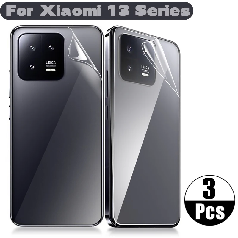 Phone Back Protector Soft Back Film for Xiaomi Mi 13 13 Pro Transparent Scratch Resistant Stickers for Xiaomi 13 13 Pro Films