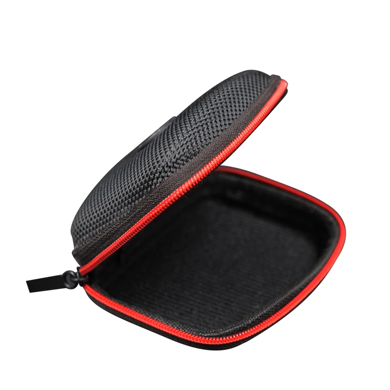 KZ Original Earphone Bags PU Zipper Storage Box Portable Hold Storage Box Case Black Suitable Earphone Accessories Earbuds Card