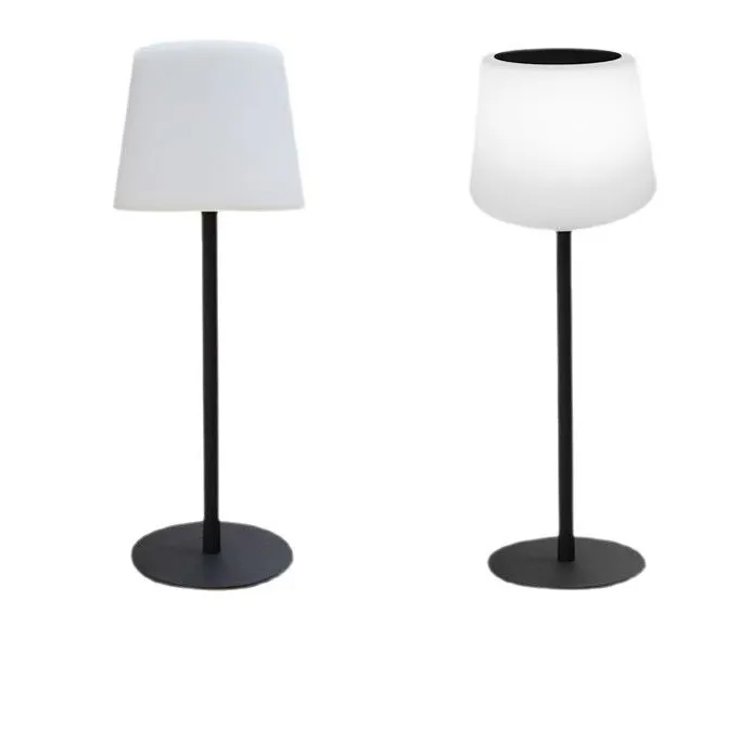 

Cross-border simple bedroom bedside table lamp PE rotational molding charging atmosphere light creative bedside
