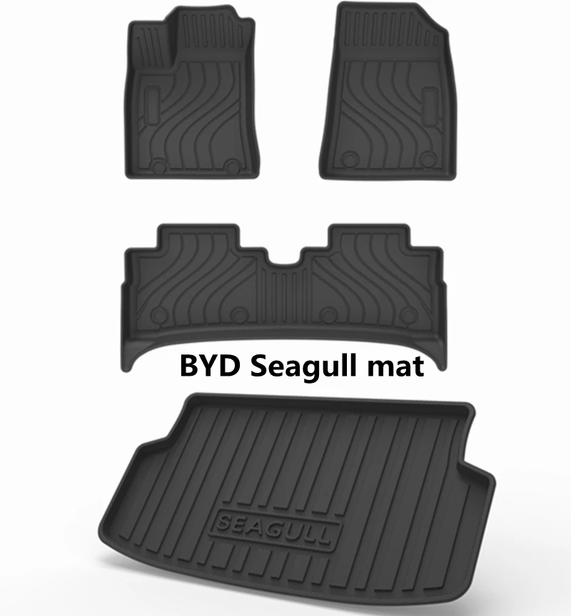 Fit for BYD Seagull car carpet BYD Seagull car floor mats Fit For BYD Seagull waterproof trunk mat BYD Seagull car floor mats