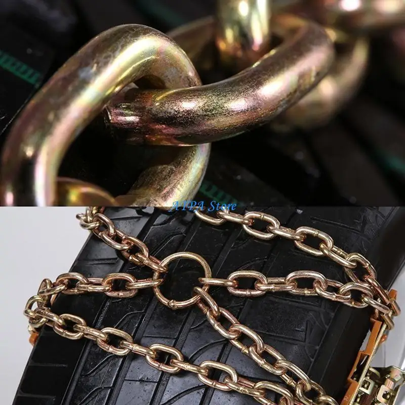

U13C Universal Tyre Anti-skid Safety Chains for Car Truck Winter Driving Equipment