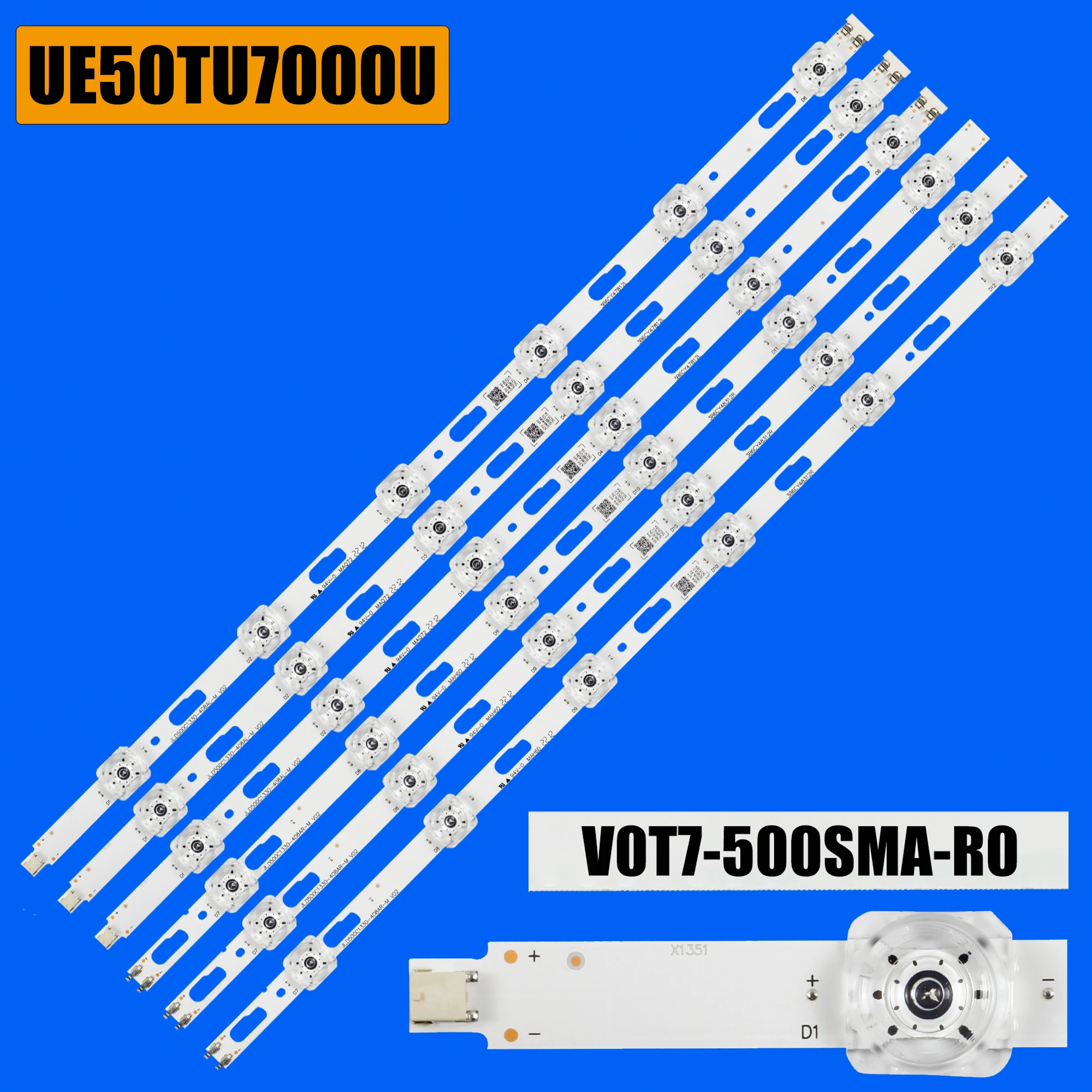 

LED backlight Strips For UE50TU7125 UA50TU7000U UA50TU8000 UE50TU7000 UE50TU7000U UE50TU7002U UE50TU7020K UE50TU7022K UE50TU7070