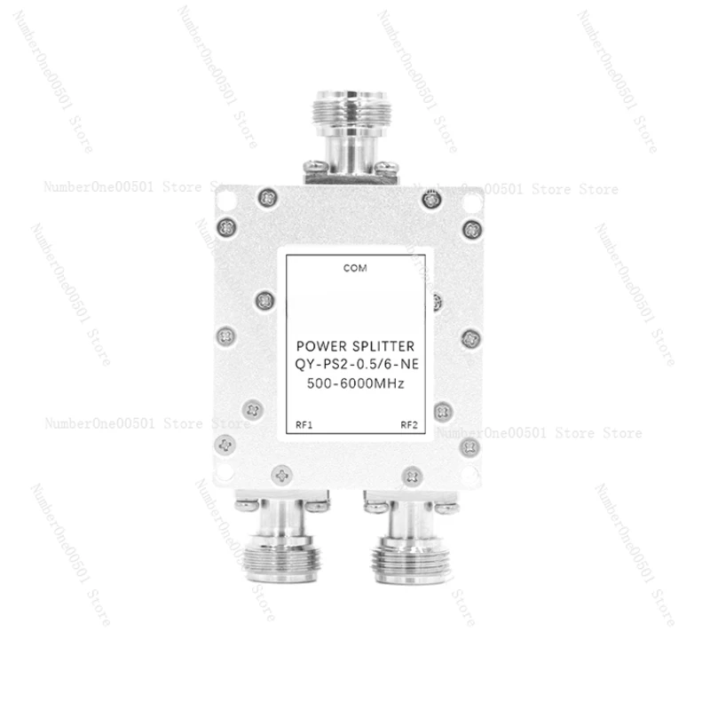 0.5-6 G RF coaxial power divider N head divided into two WiFi/2.4/5 8G distribution combiner