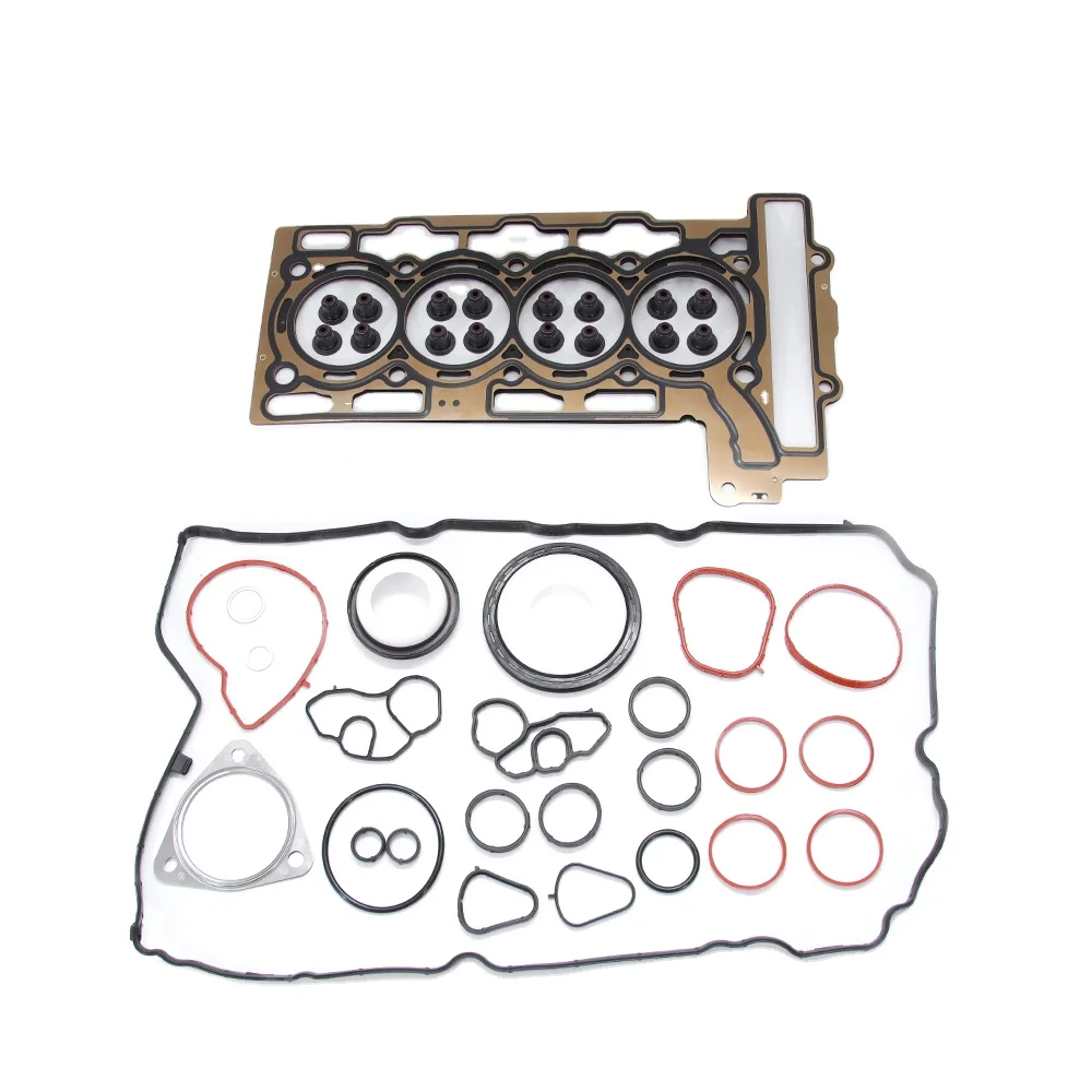 

Auto Parts 11127567877 11617528340 engine gasket full kit For bm w N12 1.6T 11428463758 11127528338 11117568263 11117568264