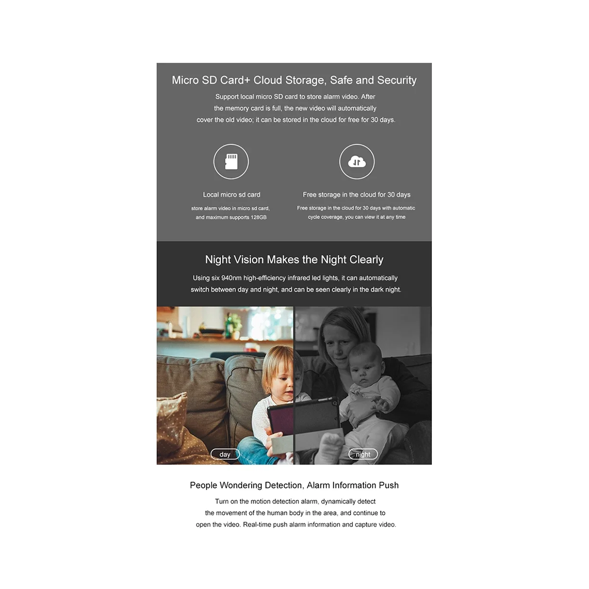 T9 4G Wireless Mini Camera 2-Way Audio Remote Network Monitoring 1080P IP Camera Night Vision Camcorder(A)