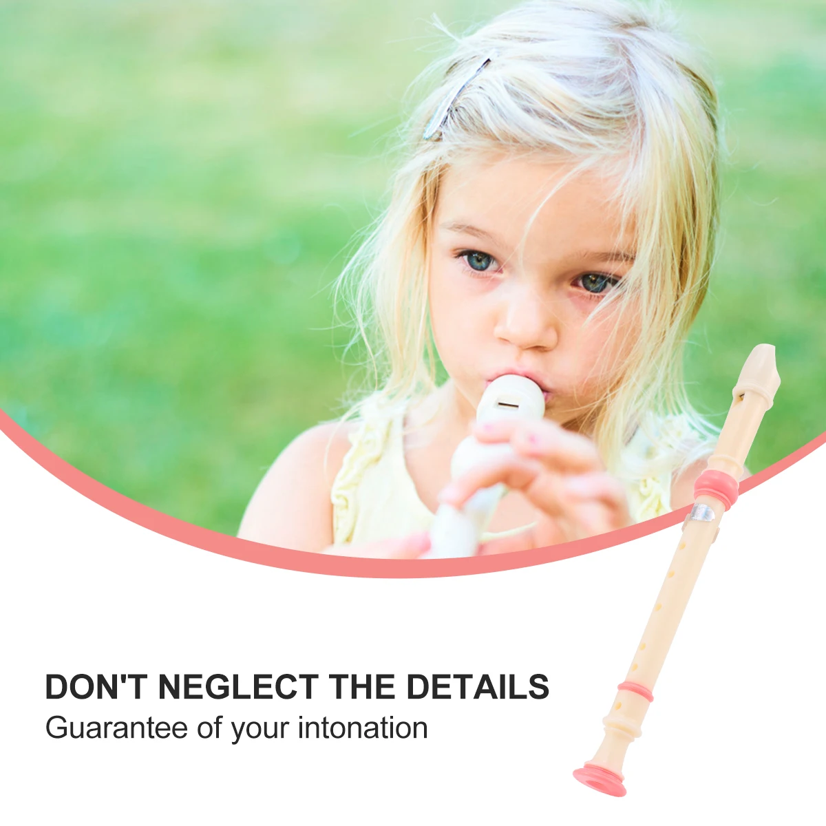 

6-Hole Beginner Flute Bright Color Kids Clarinet For Children Students Durable Hand Flexibility Development Gift Wind Instrument